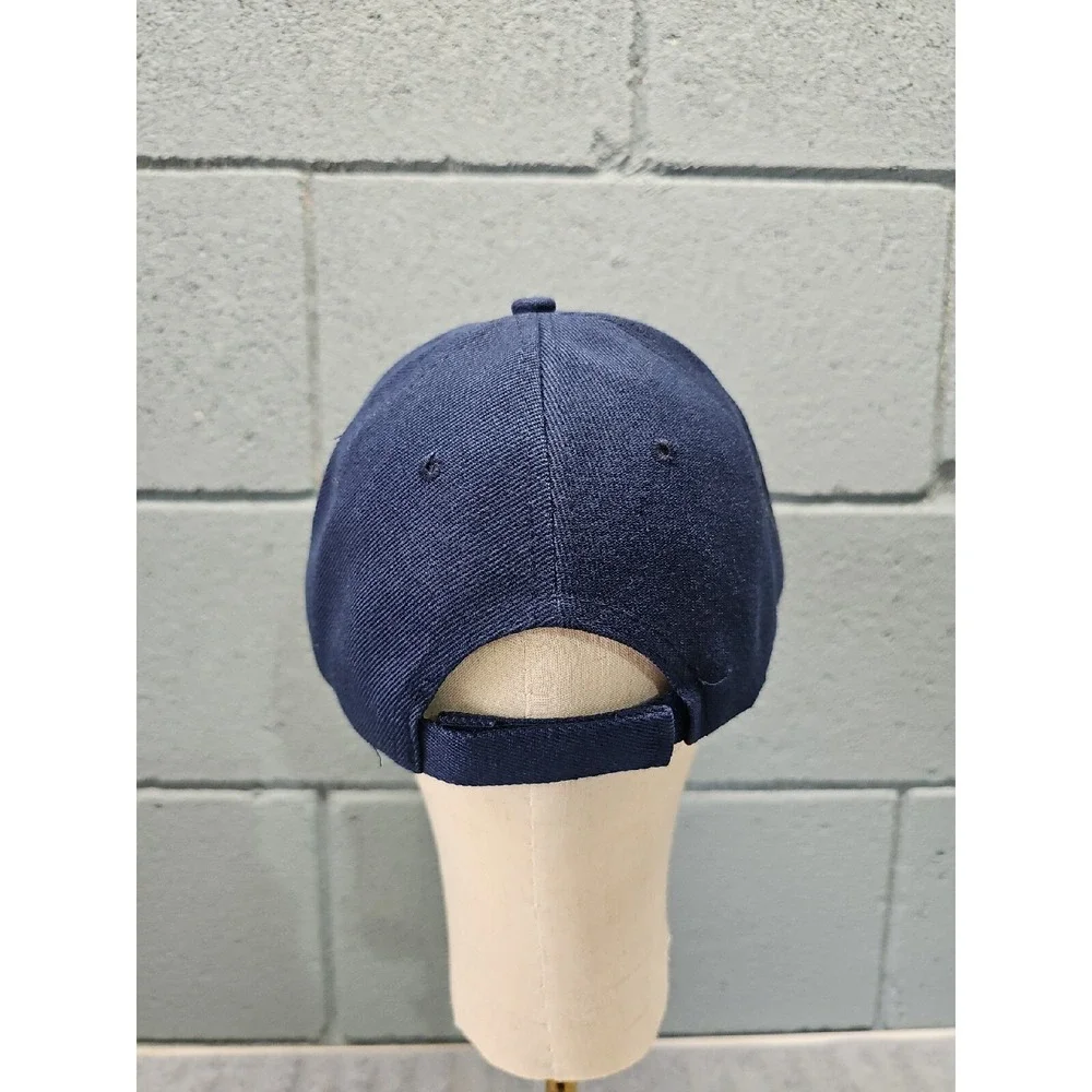 U.S NAVY VETERAN‎ HAT BALLCAP Blue New Navy Veteran on bill